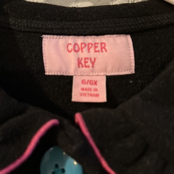 Girls fleece coat. - Picture 2 of 4